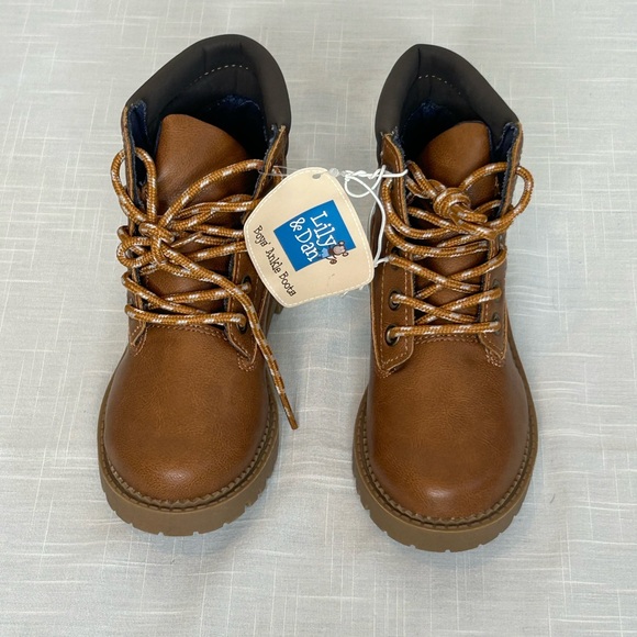 Lily And Dan Other - Lily and Dan NWT Children’s Ankle Work Boots Size 11/12
